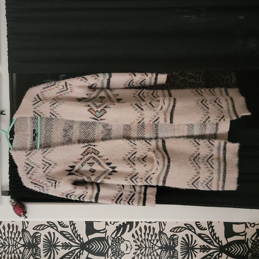 Bohemian long coat jacket